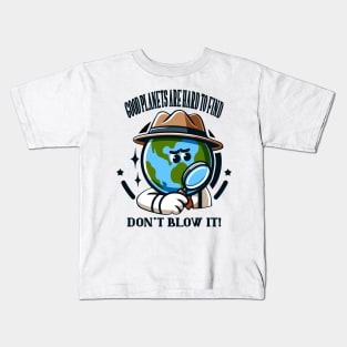 Earth Detective Conservation: Grow Green Kids T-Shirt